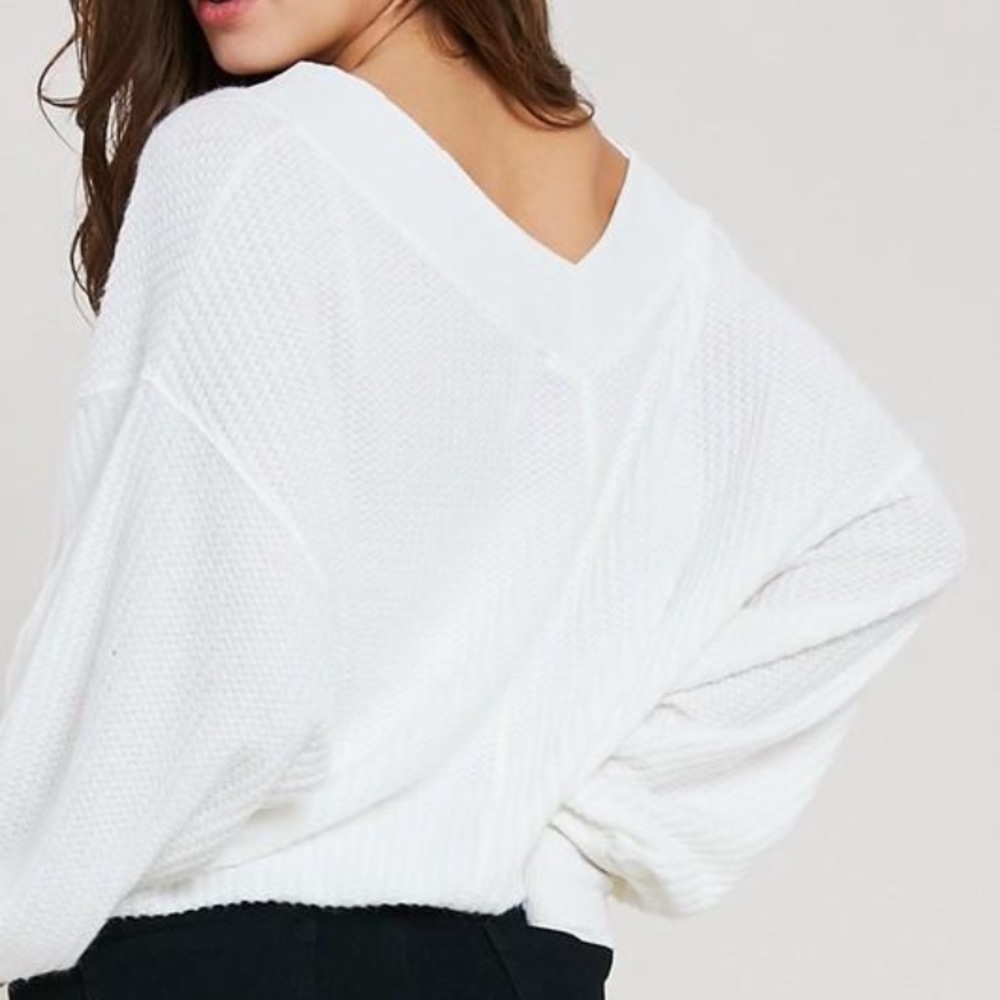 Off the Shoulder Sweater - Picture 3 of 4